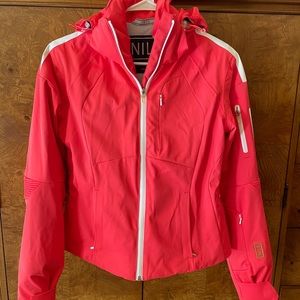 NILS snow/ski jacket bright pink size 2